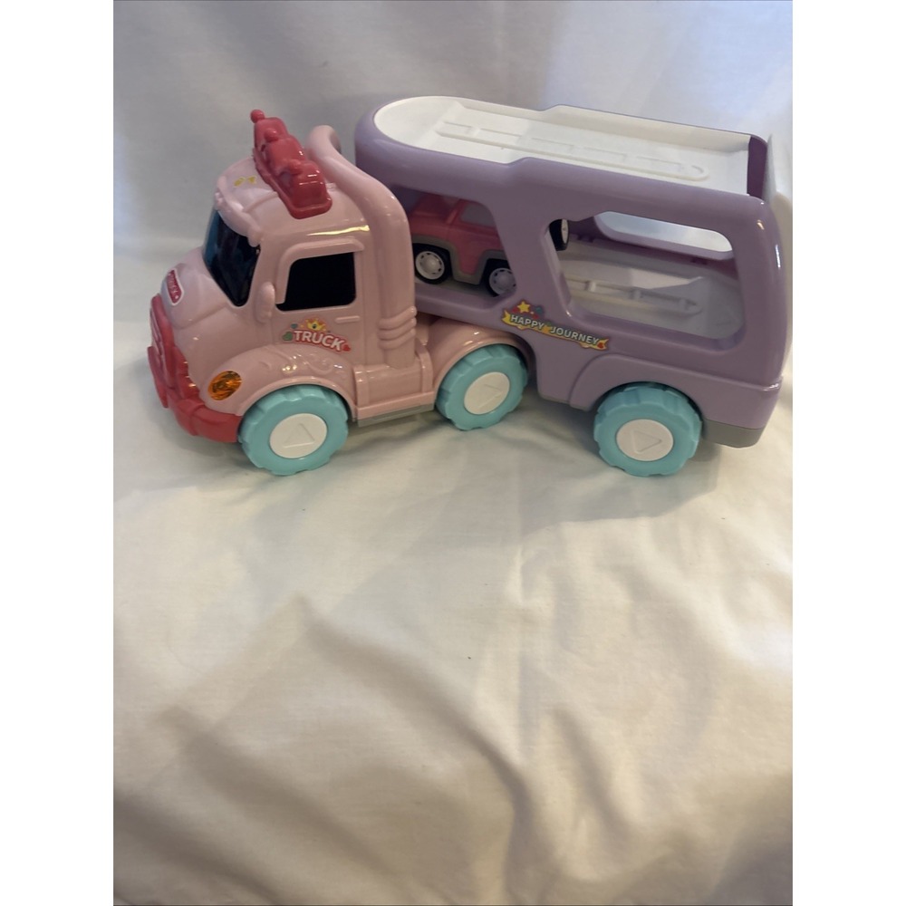 Lascoton Carrier Truck Friction Powered Double Layer Transport Nontoxic Bpa Free